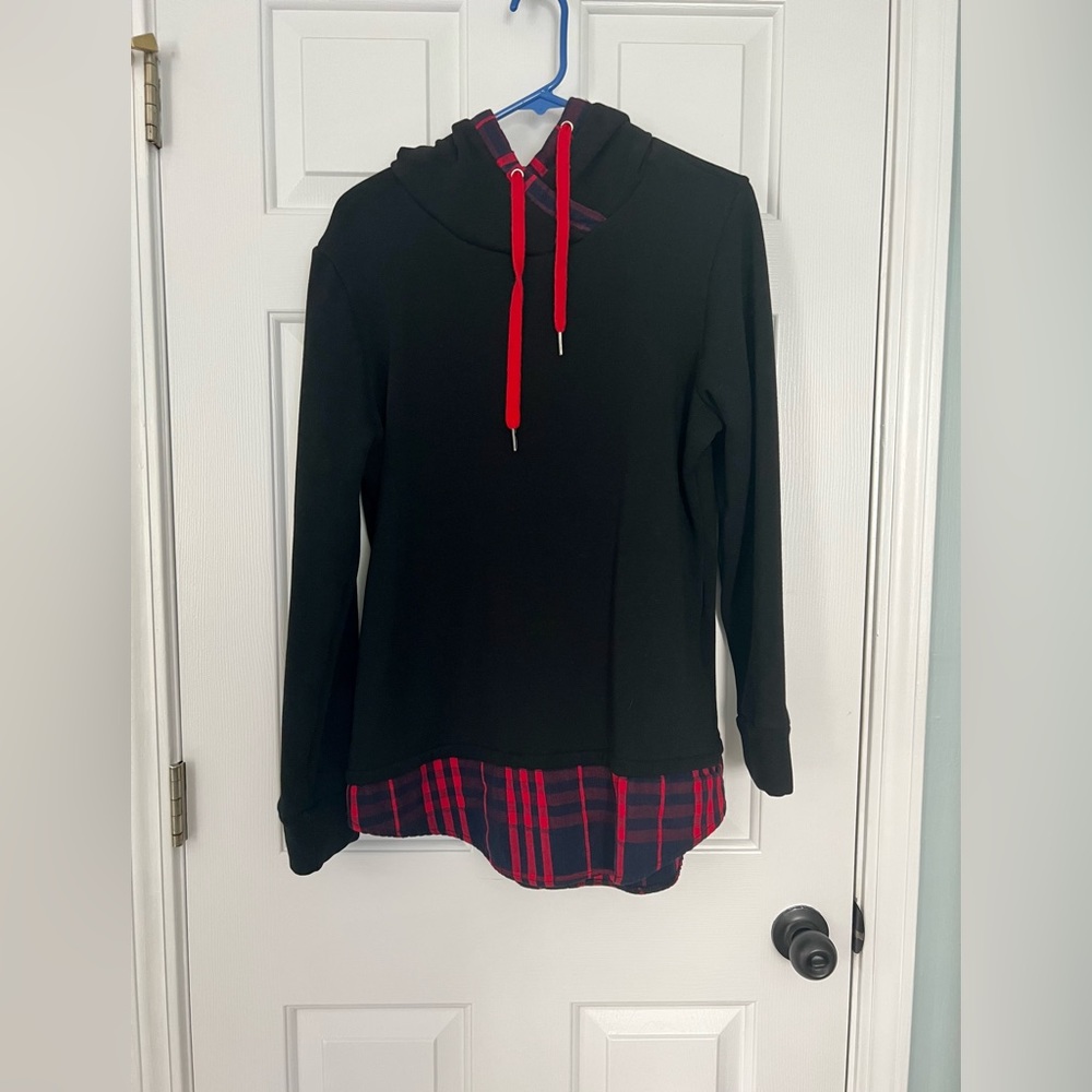 Black hoodie size large